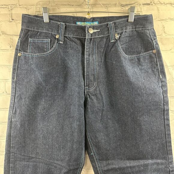 Jinzu Jeans Dark Wash 36x32‎ (Inseam Measures 31) - Picture 3 of 14